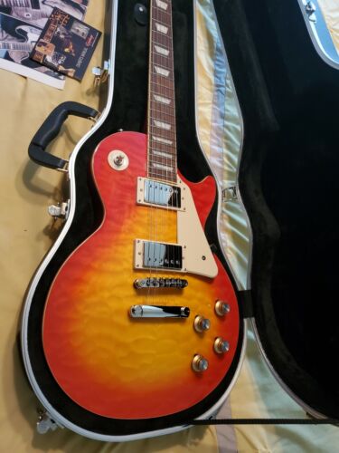 Epiphone Les Paul Standard '60s Quilt Top Limited Cherry Epiphone Les Paul Standard '60s Quilt Top Limited Cherry