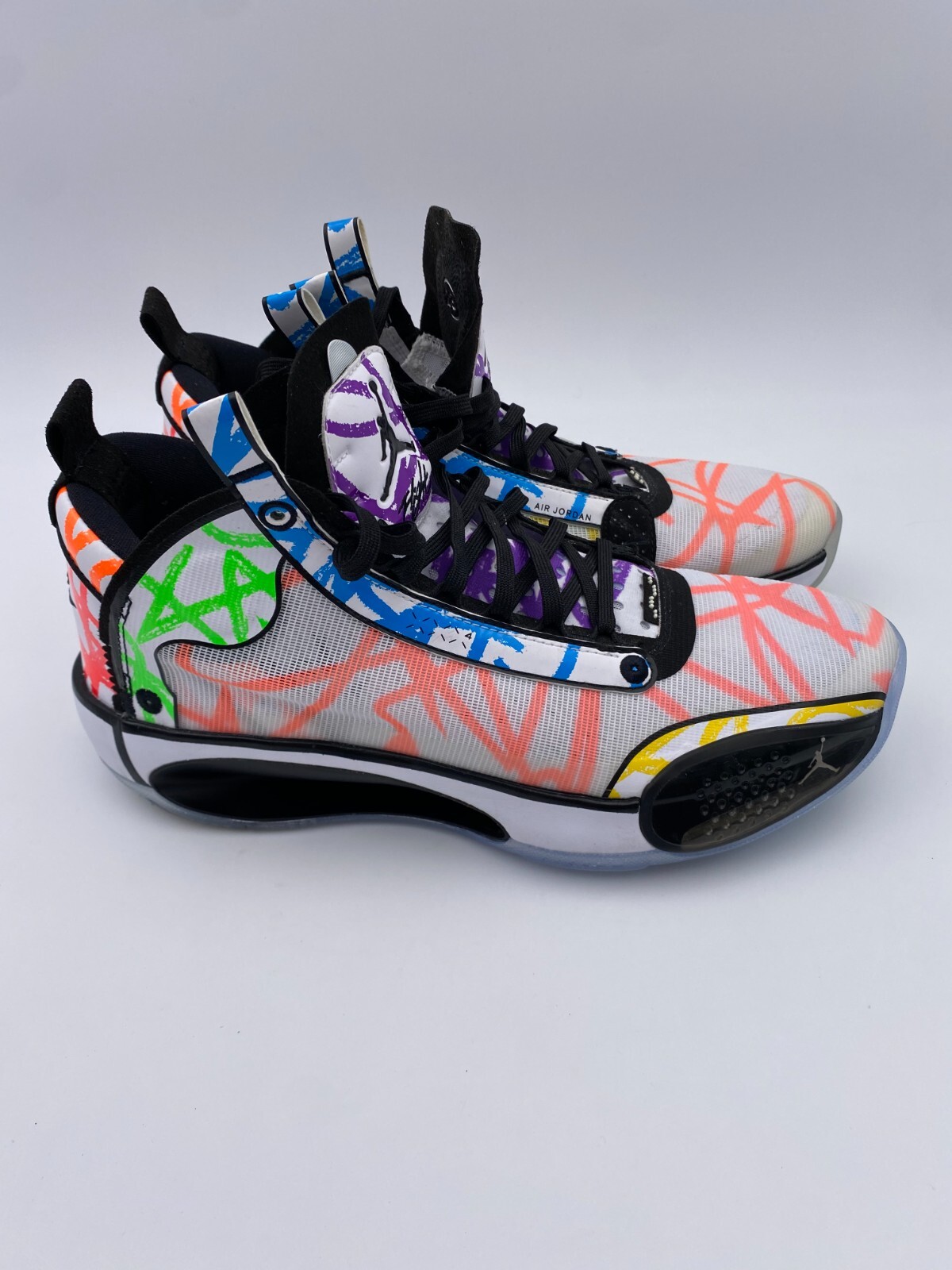 (箱あり)AIR JORDAN 34 Nike Air Jordan 34 Basketball Sneakers Mens US 8 Chinese New
