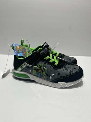 ラッキーグッズ SKECHERS Kids S-LIGHTS Sneakers Shoes Size 5 Blue/Green