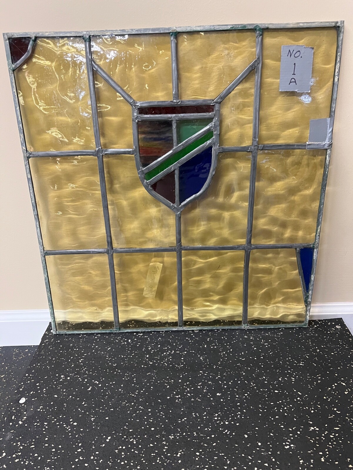 vintage leaded stained glass windows antique