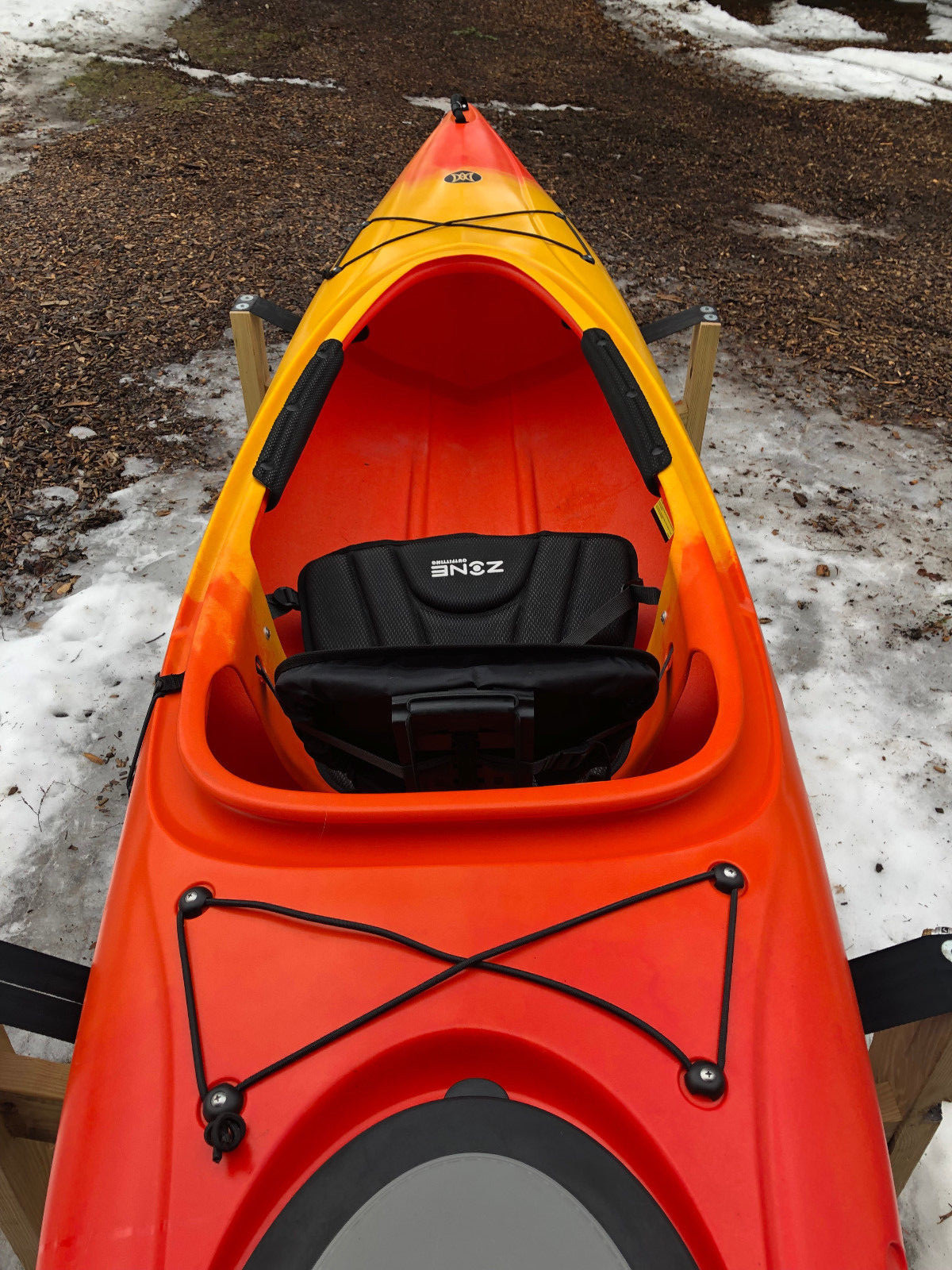 Perception Prodigy 12 Recreational Kayak - Sunset - Used 2018 Rental