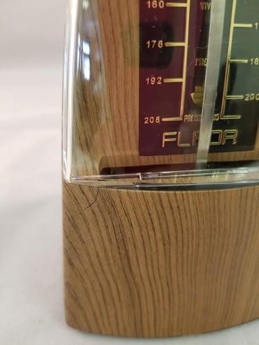 FLEOR Wind-up Mechanical Metronome Teak Color Piano Violin Gutiar Metronome