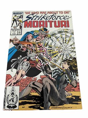 Strikeforce: Morituri #7 Marvel Comics 1987 - VF/NM (box1)