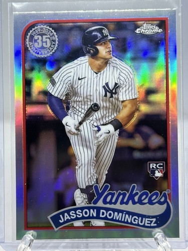 2024 Topps Chrome Jasson Dominguez 35th Anniversary Rookie