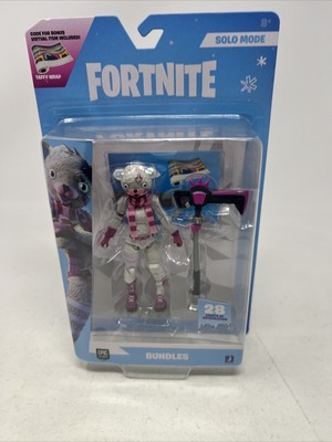 Fortnite Bundles Solo Mode w Taffy Wrap 4'' Epic Games Jazwares Holiday 2023