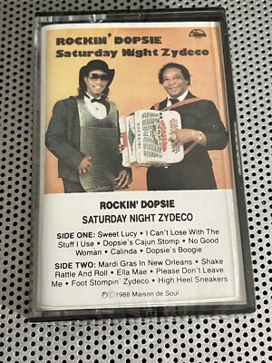 ROCKIN  DOPSIE SATURDAY NIGHT ZYDECO NEW CASSETTE TAPE 