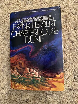 Chapterhouse: Dune Frank Herbert TRUE First/1st Large Paperback Edition RARE