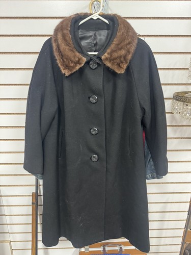 60〜70's US vintage ILGWUタグ ウールコート S〜Mサイズ ILGWU/コート/10/ウール/60~70s US vintage ILGWUタグ ウールコート
