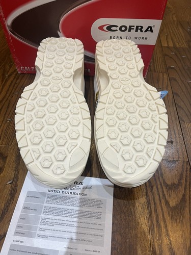 NEW COFRA Chemical/Slip Resistant/Water Repellent Composite Safety Toe Size 12