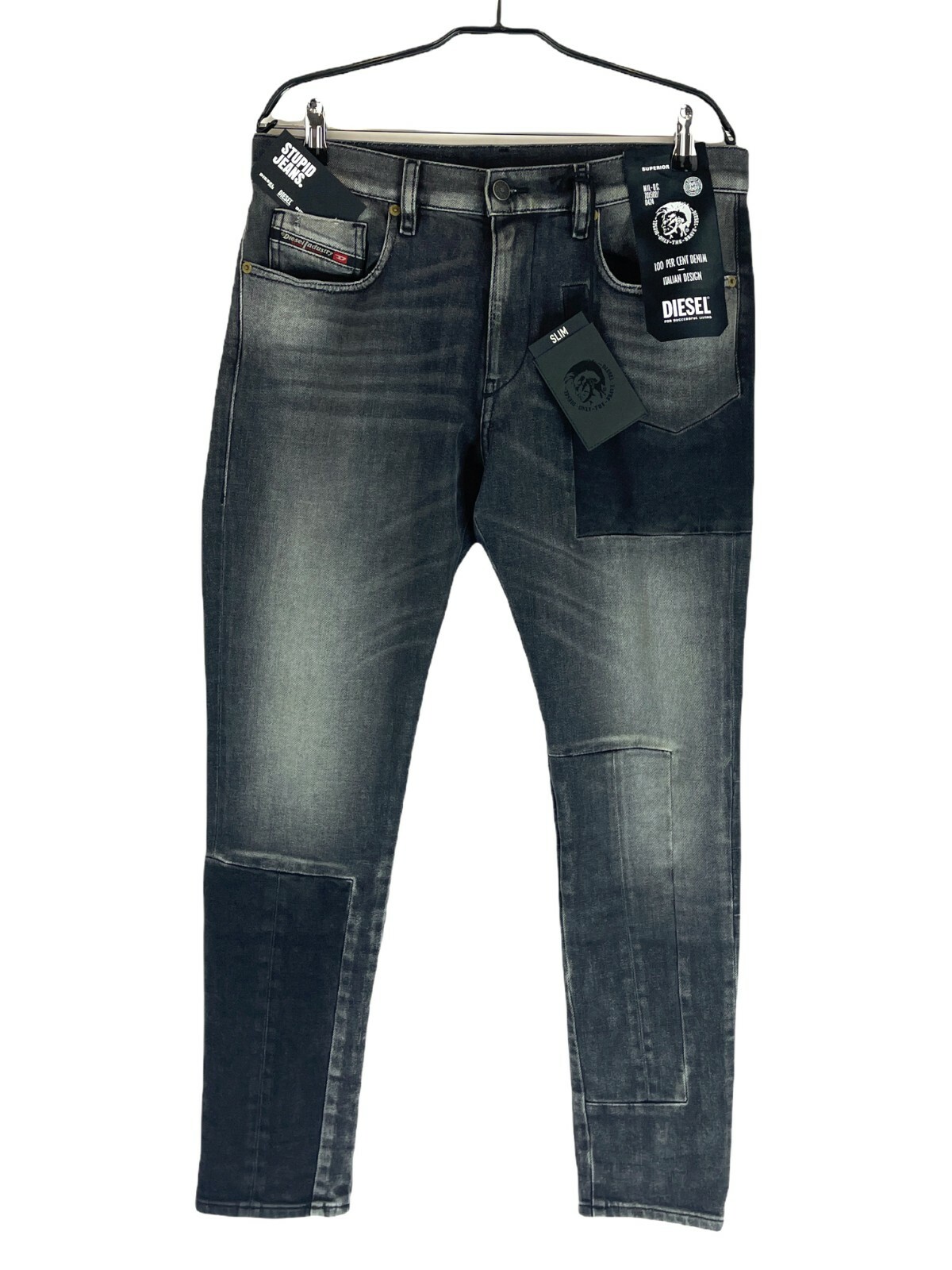 2021SS DIESEL D-Strukt 009MZ 切り替えデニム｜パンツ