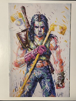 TMNT Raphael #1 Casey Jones Variant By Johnny Desjardins NM