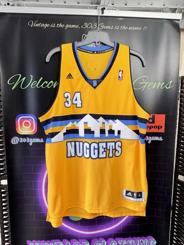 90s NBA Denver Nuggets ユニフォーム Vintage Bryant Stith Denver Nuggets Champion Jersey 90s NBA