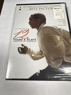 12 Years a Slave (DVD 2013) Steve McQueen Brad Pitt Paul Dano