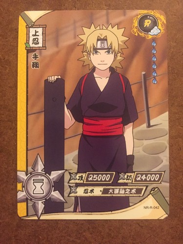 ◆temari.naru◆ Temari NR-R-042 Rare Naruto Trading Card CCG | eBay