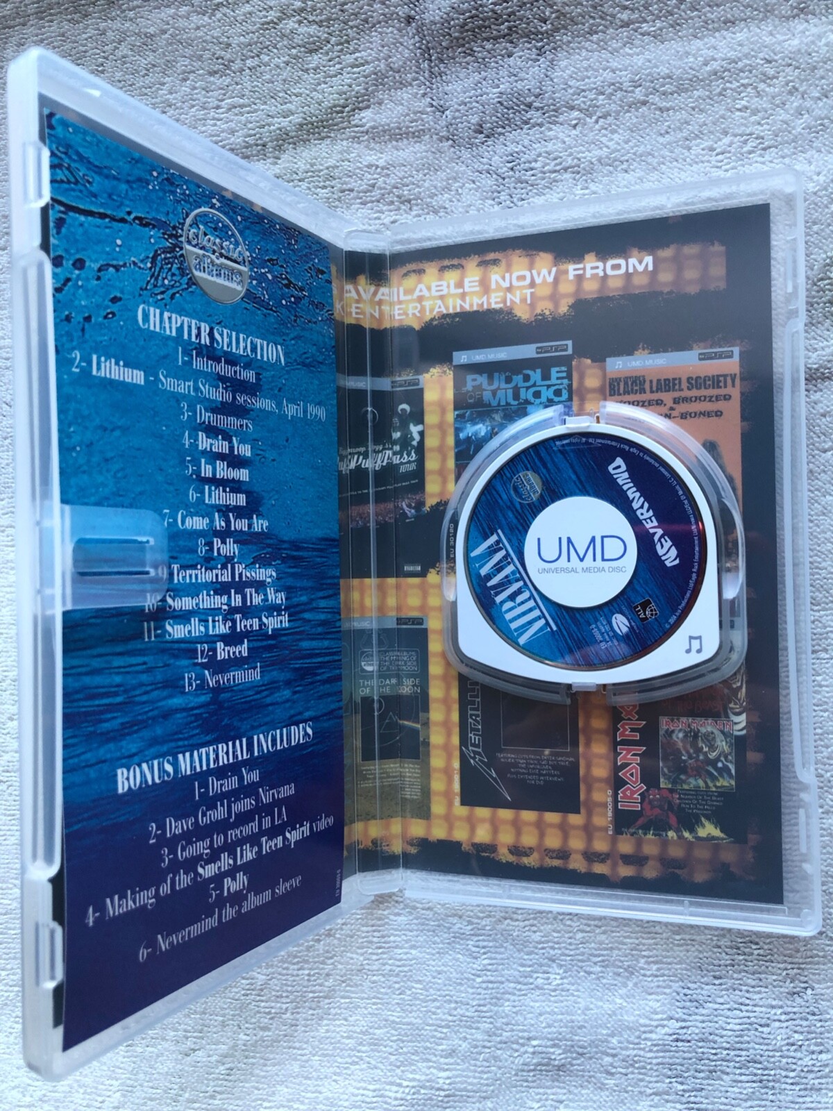 PSP UMD - Nirvana Nevermind