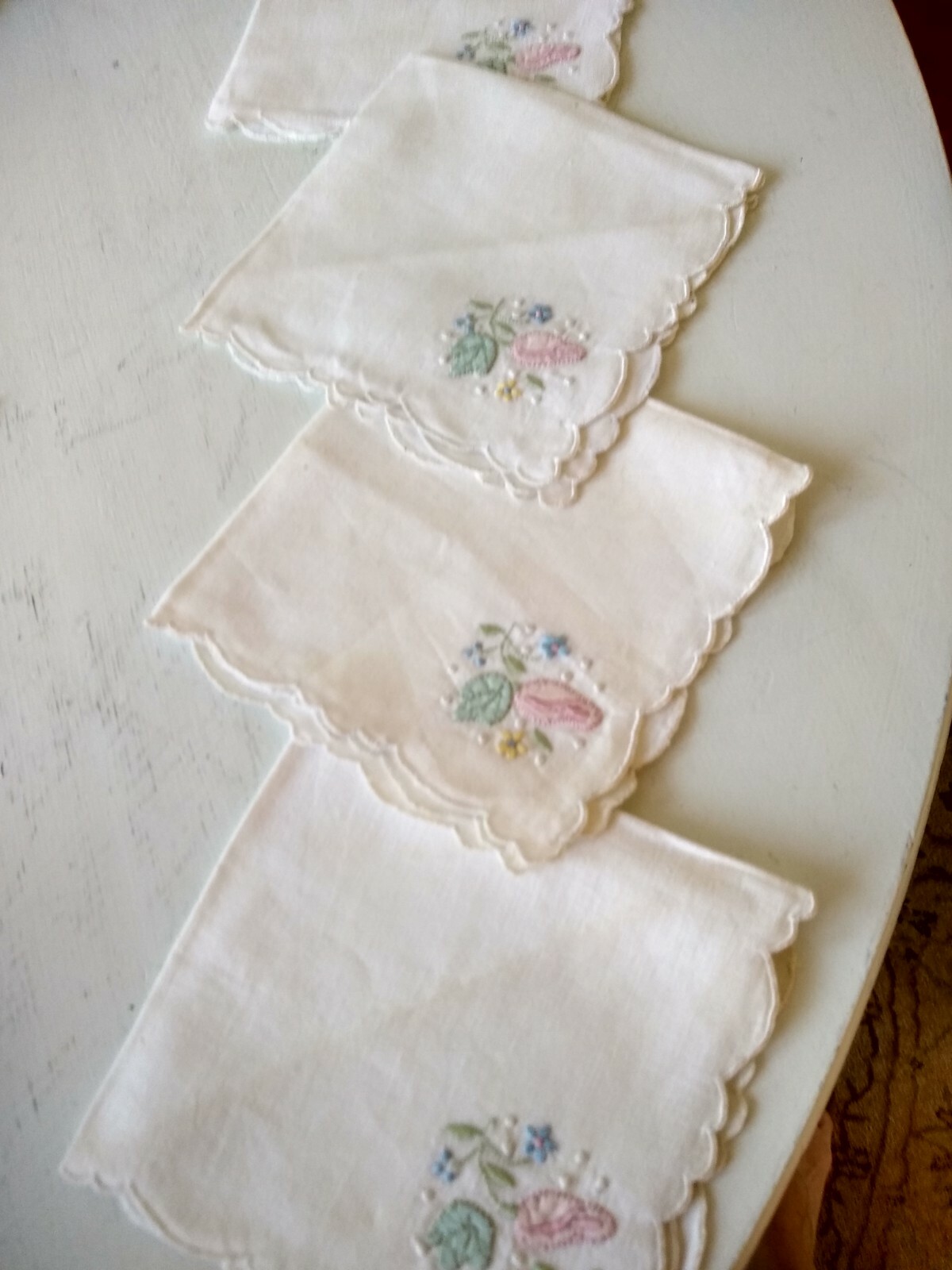 20 Vintage Linen Napkins Lot