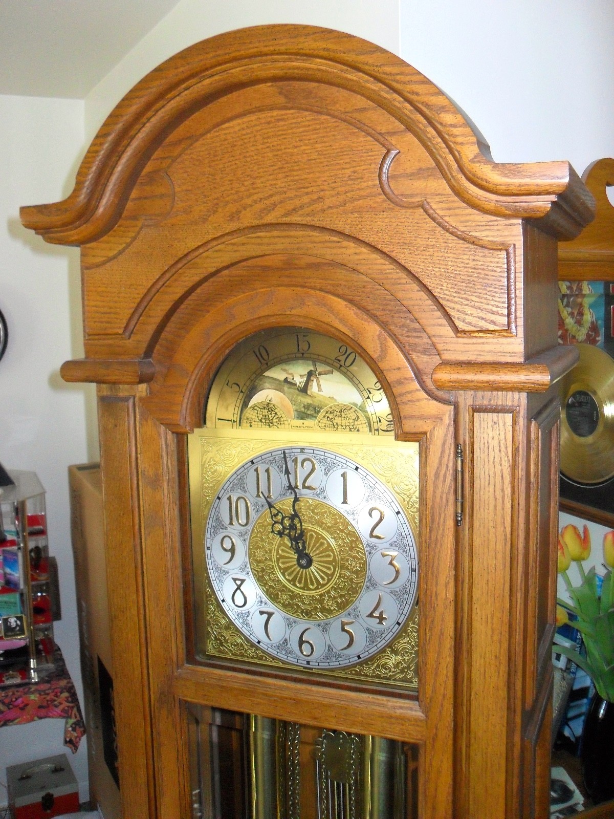 Hamilton Large Grandfather Clock, 