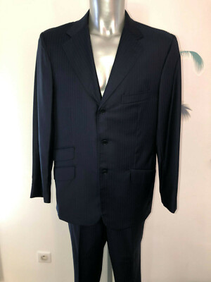 ロロ・ピアーナ ネイビージャケット 44 ニュー・オーダー・ジャケット ウィッシュ®ウール ネイビー