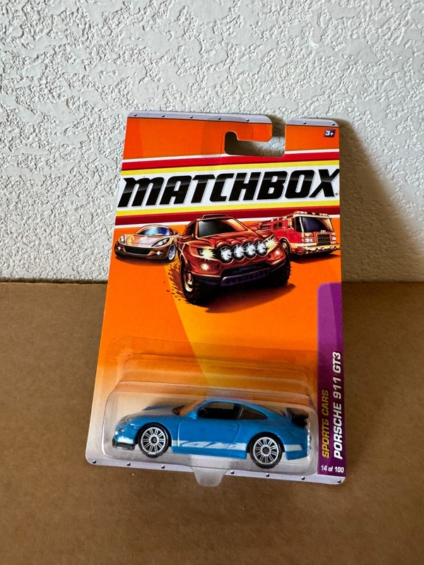 Matchbox Sports Cars Porsche 911 GT3 #14/100 D84