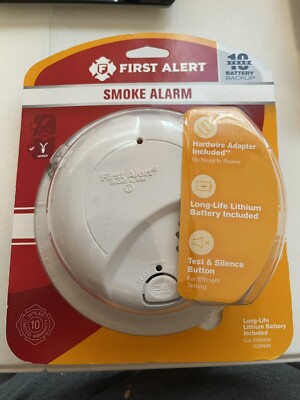 First Alert Hardwired Smoke Alarm with Battery Backup