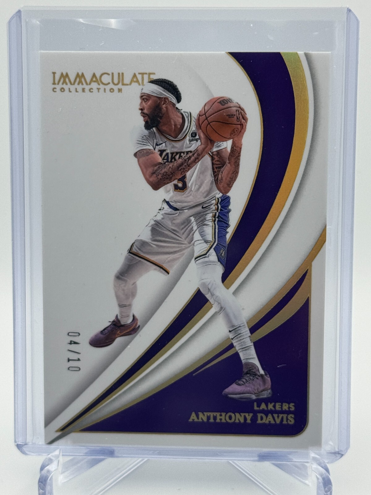 2023-24 Panini Immaculate Collection - Anthony Davis GOLD