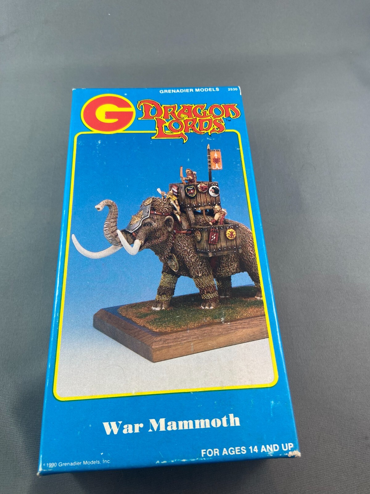 Dragon Lords War Mammoth (2530) (NIB) #105780 Grenadier Dragon Lords War Mammoth (2530) (NIB) #105780 Grenadier