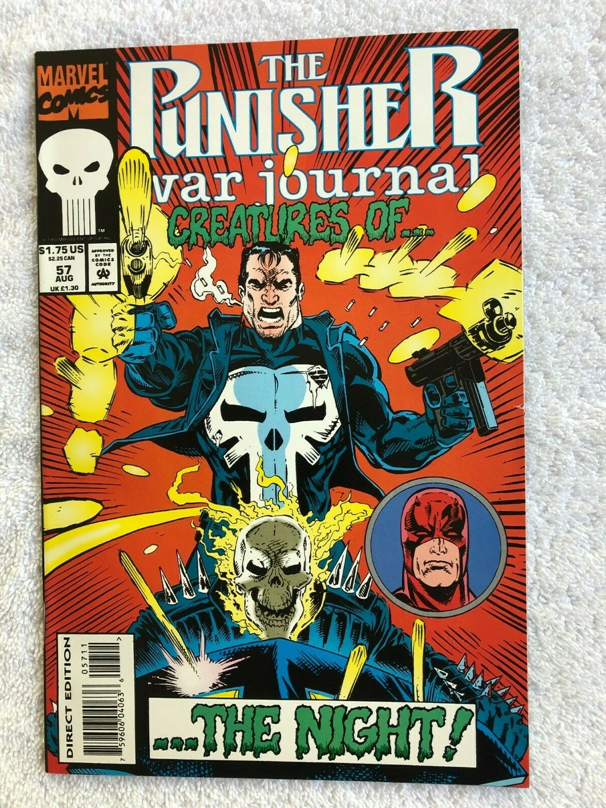 The Punisher: War Journal #57 (Aug 1993, Marvel) NM- 9.2 | eBay
