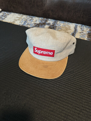 Supreme safari box logo camp cap SS11 2011 rare - tan rare