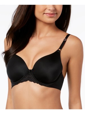 

INC Intimates Черный бюстгальтер с полным покрытием, 100026880