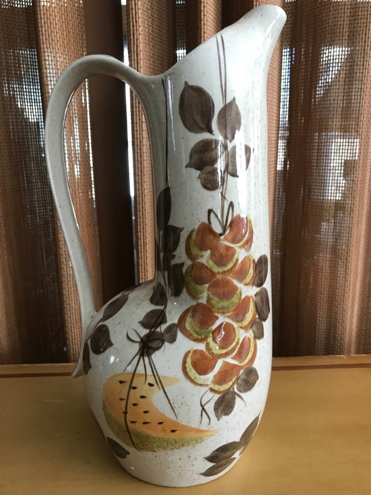 RED WING TAMPICO 1950's Mid Century Modern LARGE 2 Quart 64 oz PITCHER