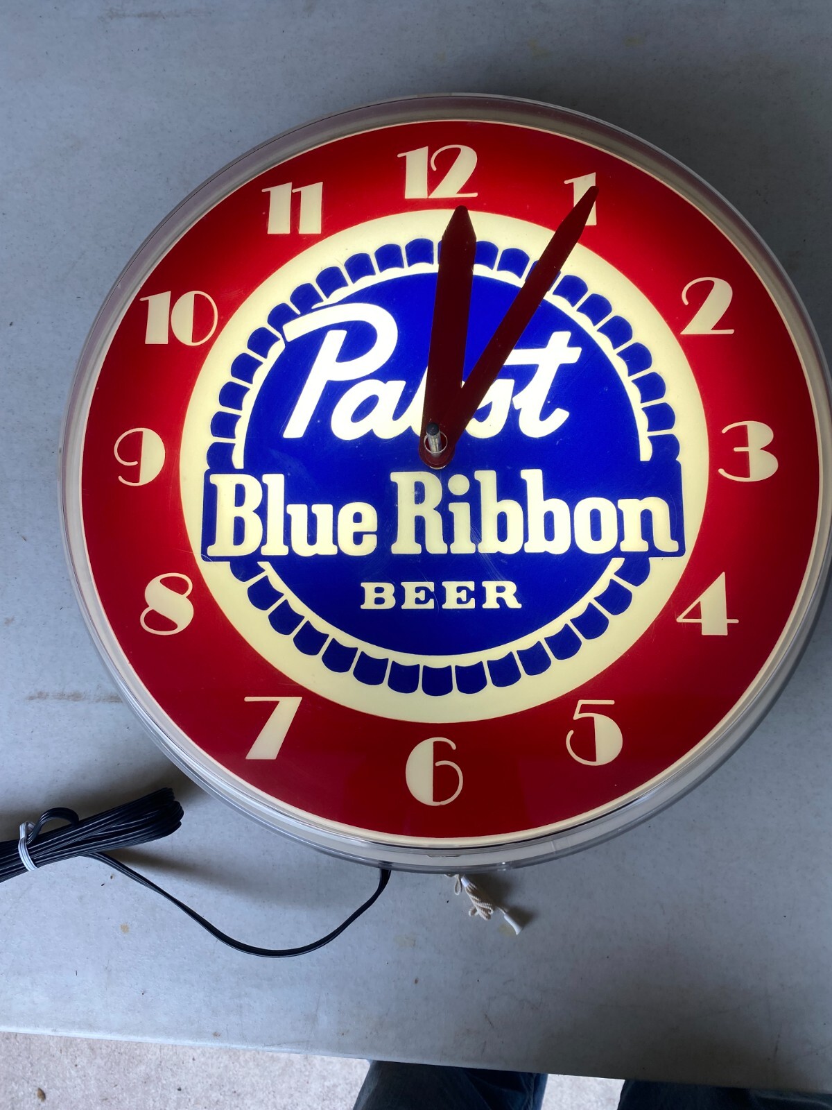 Pabst Blue Ribbon 振り子時計 壁掛け時計 ビンテージ パブスト Pabst Blue Ribbon 1970's 振り子時計 壁掛け時計 掛時計