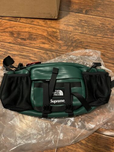 Supreme X The North Face Leather Mountain Waist Bag Dark Supreme X The North Face Leather Mountain Waist Bag Dark