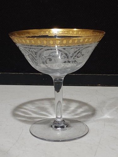 es De Champagne 　サックス　クリスタルガラス 1- Cambridge 704 Glass 4.5