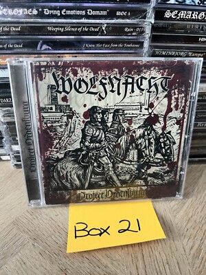 WOLFNACHT Project Ordensburg CD EVIL RISING PRODUCTIONS