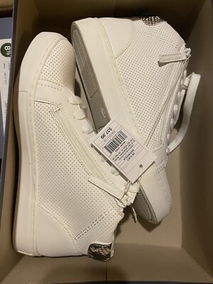 Universal Thread Brooklyn Lace Up Sneakers NEW Size 8.5 White