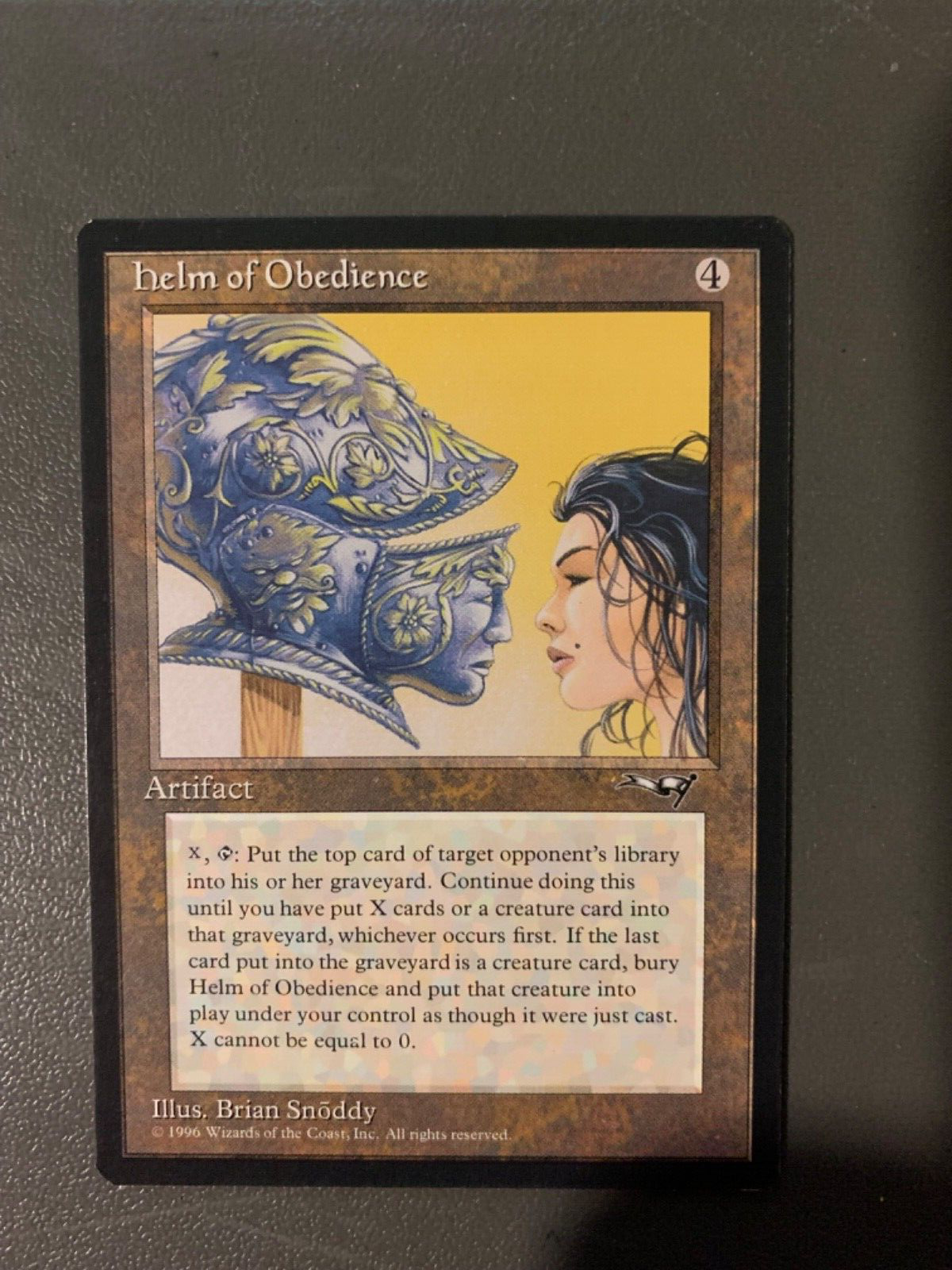 マジック：ザ・ギャザリング MTG Helm of Obedience Helm of Obedience | Alliances | Star City Games