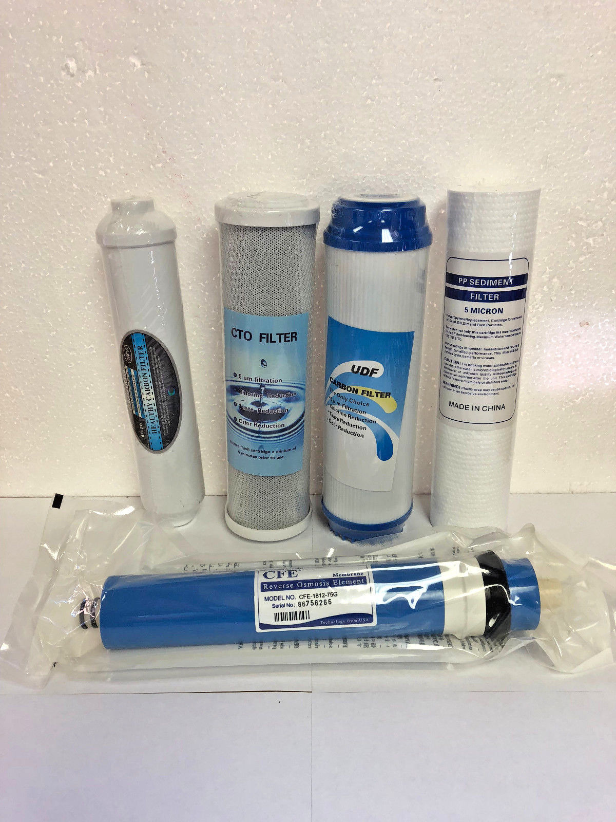 S  W 75gpd Membrane Cto Gac T33