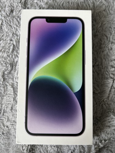 Apple iPhone 14 - 256GB - Purple BOX ONLY | eBay