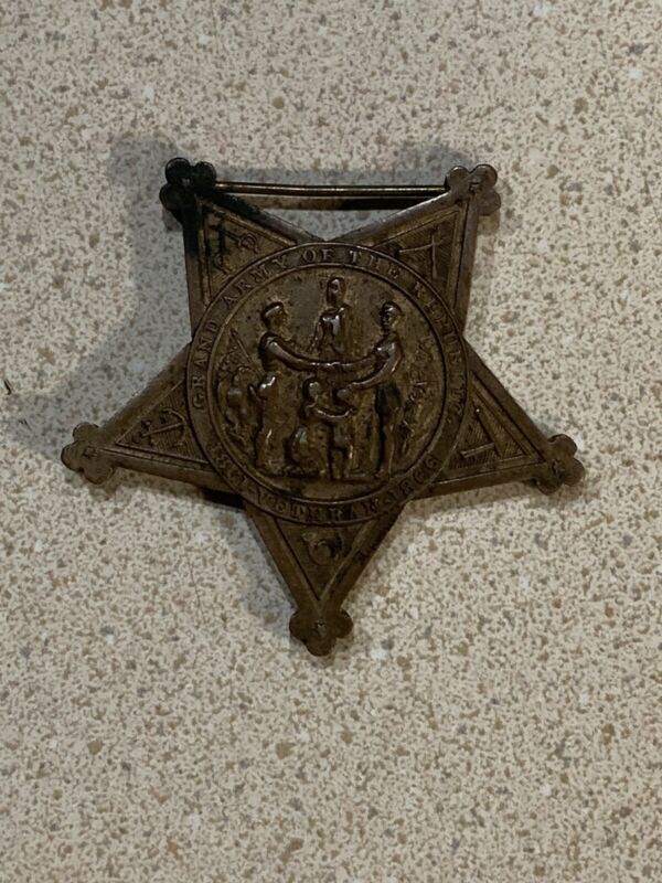 Antique Grand Army Of The Republic Medal