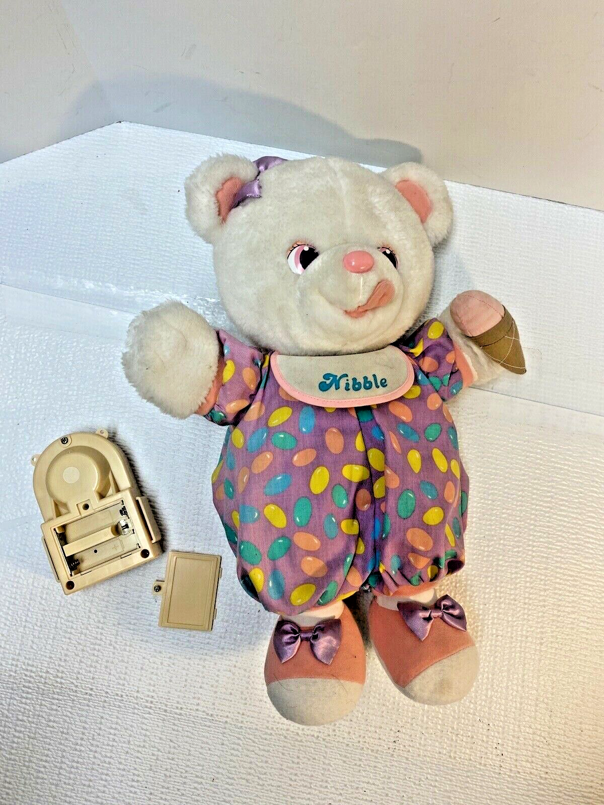VTG 1992 Playskool Chitty Chat Bear Nibble Ice Cream Jelly VTG 1992 Playskool Chitty Chat Bear Nibble Ice Cream Jelly