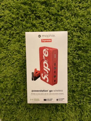 Supreme Mophie Powerstation Portable Battery Charger Go Red Supreme Mophie Powerstation Portable Battery Charger Go Red