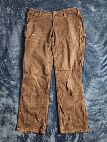 Carhartt Double Knee Rugged Flex Pants Womens Sz 10 33x30