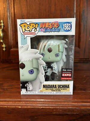 Funko POP! Animation Naruto Madara Uchiha #1583 C2E2 2024 Shared Exclusive!