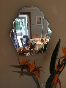 Vintage Art Deco 1940's Mirror | Other Antiques, Art & Collectables