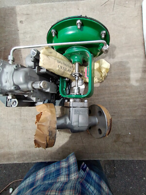 FISHER BAUMANN ACTUATED 3-WAY BRASS CONTROL VALVE FIELDVUE DVC6010S 3224588SF