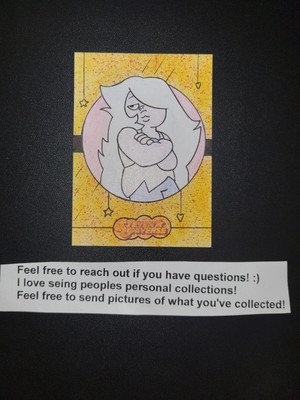 Steven Universe Trading Cards Amethyst Sketch -Artist Rusty Gilligan
