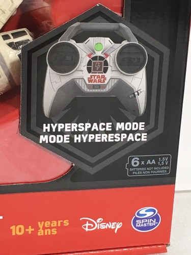 Star Wars Force Awakens Millenium Falcon Quadcopter Drone Air Hog NIB Hyperdrive