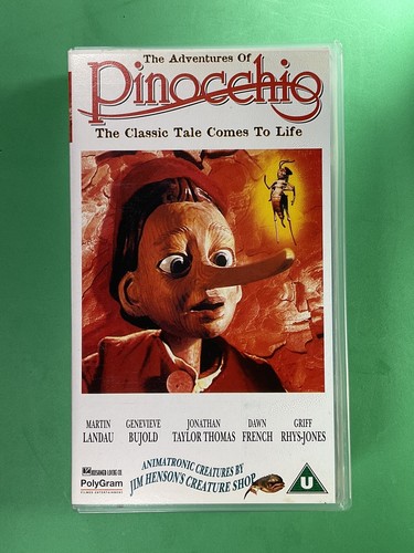 The Adventures of Pinocchio 1996 VHS Video | eBay UK