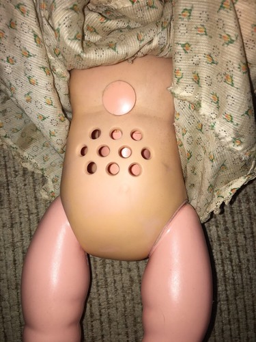 Vintage 17 inch 1965 Remco Ind Inc Plastic Doll, Sleepy Eyes