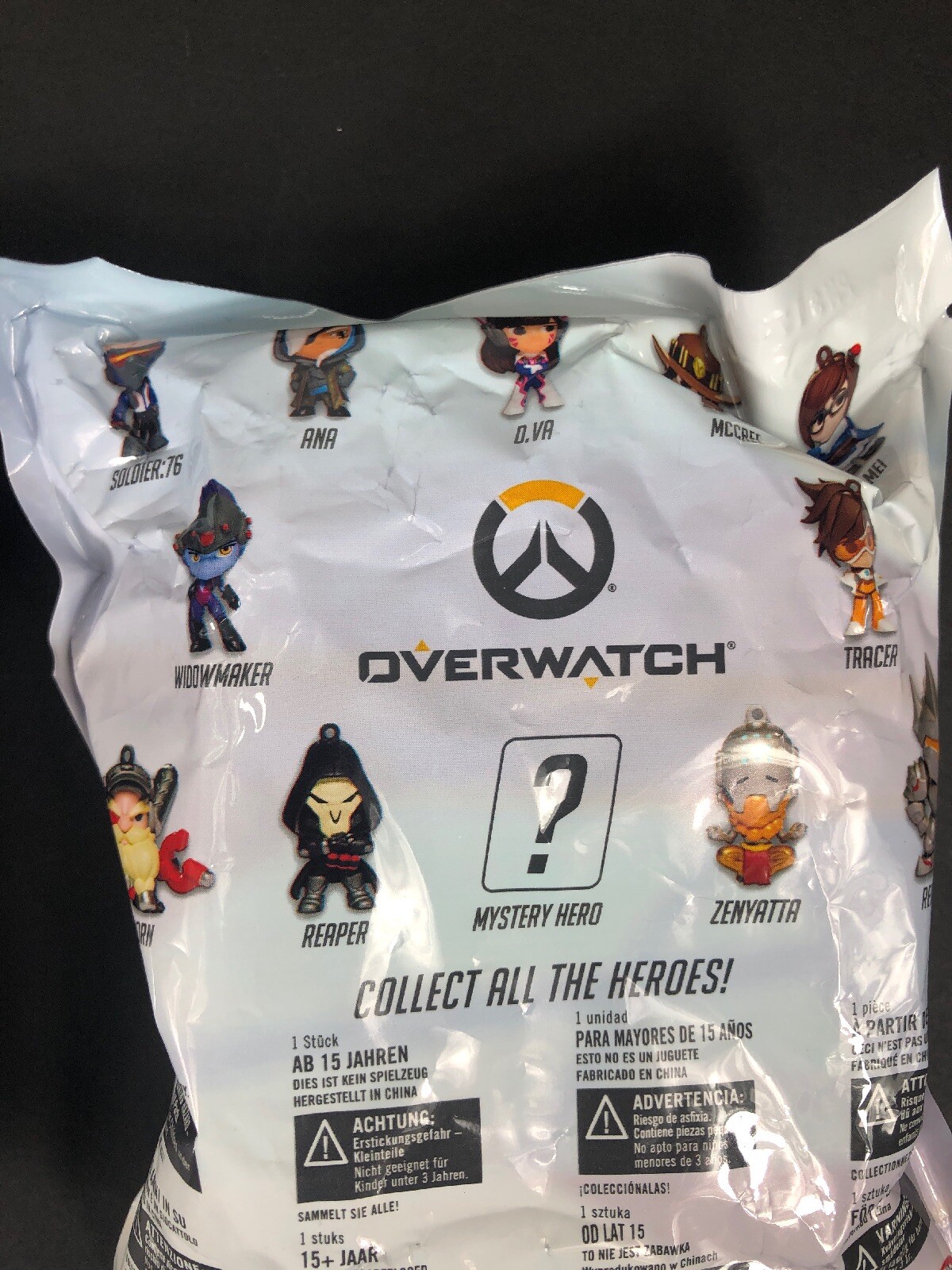 Blizzard Overwatch Backpack Hangers Mystery Pack - Lot of 2